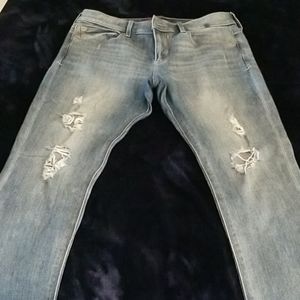 Ladies Express distressed jeans